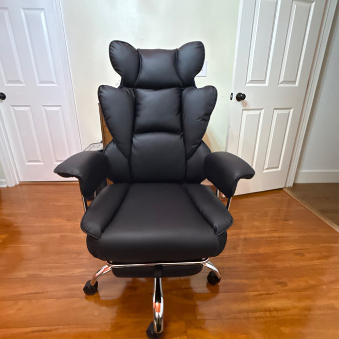 Red Barrel Studio® Faux Leather Executive Computer Chair & Reviews